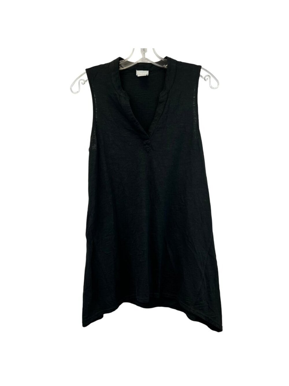 Chico’s Women’s V-Neck Tank Top Black Size Small Lightweight